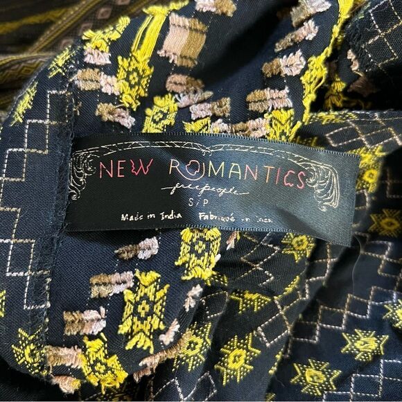 New Romantics Free People Stole My Heart Shift Dress Small - Picture 14 of 14